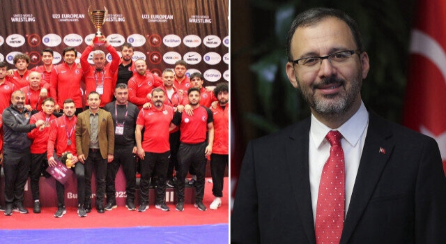 Bakan Kasapoğlu 17 madalya kazanan milli sporcuları tebrik etti