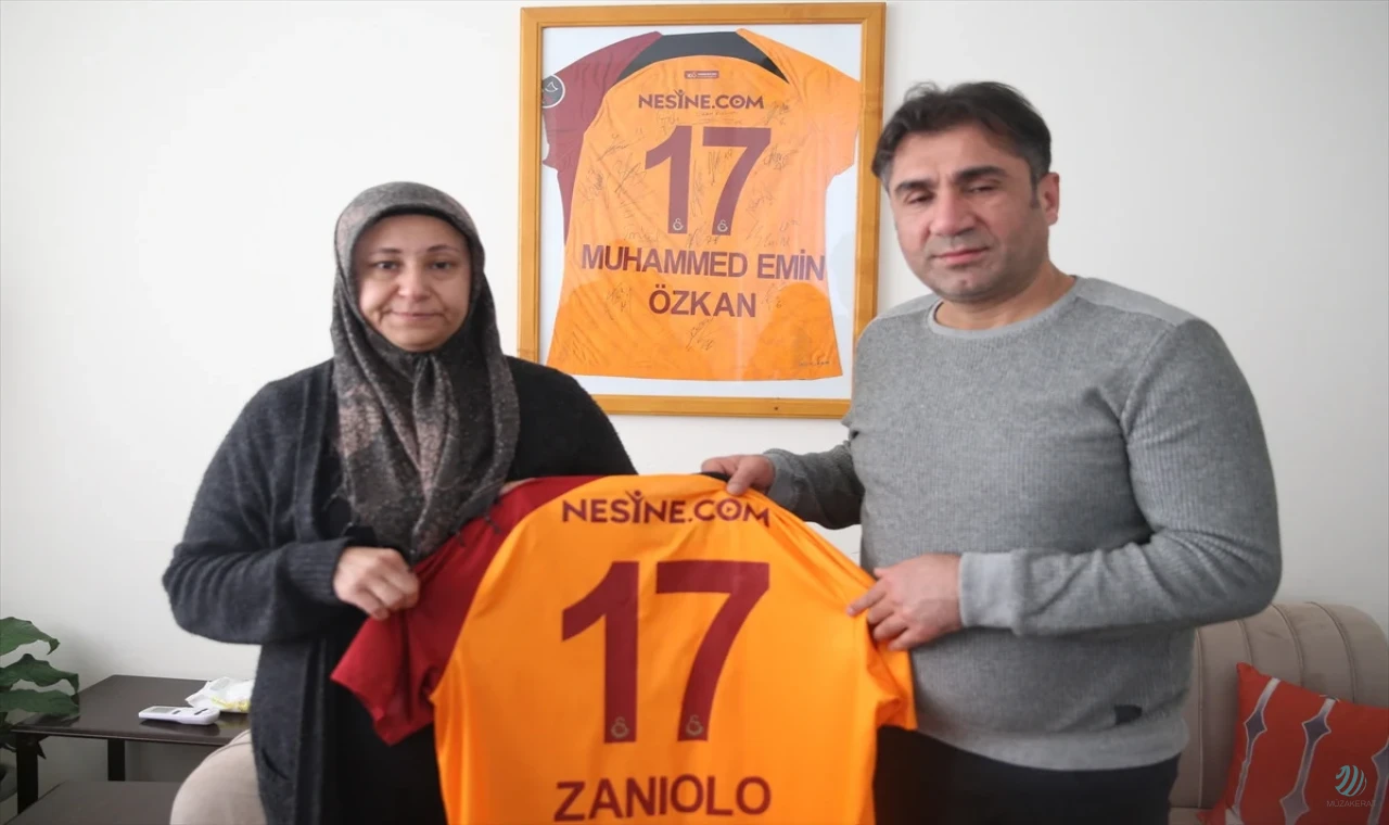 Depremde yaşamını yitiren Muhammed Emin'in ailesi Nicolo Zaniolo'ya minnettar