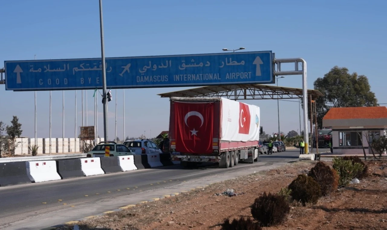 Şam Havalimanı yenileniyor... İki adet yerli üretim ARFF aracı Suriye’ye gönderildi