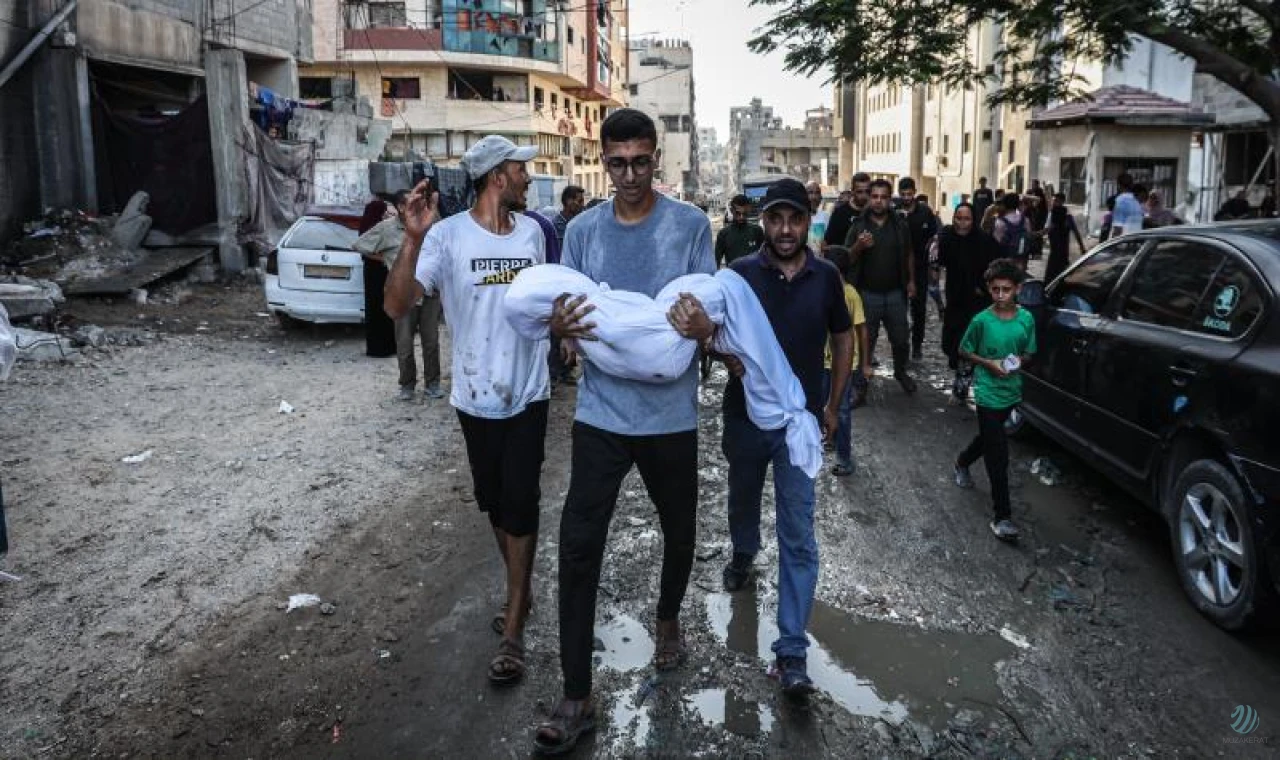 Katil devlet israil katliama doymuyor