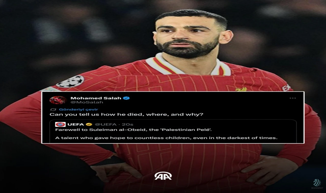 Salah'tan UEFA'ya Filistinli Pele tepkisi