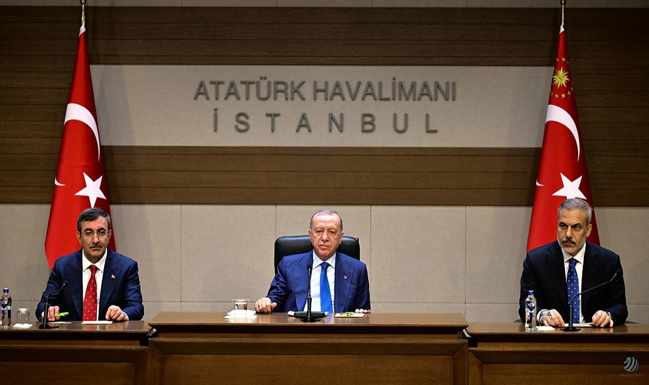 Ne yapıyorsak coğrafyamızda kan ve gözyaşının dinmesi için yapıyoruz