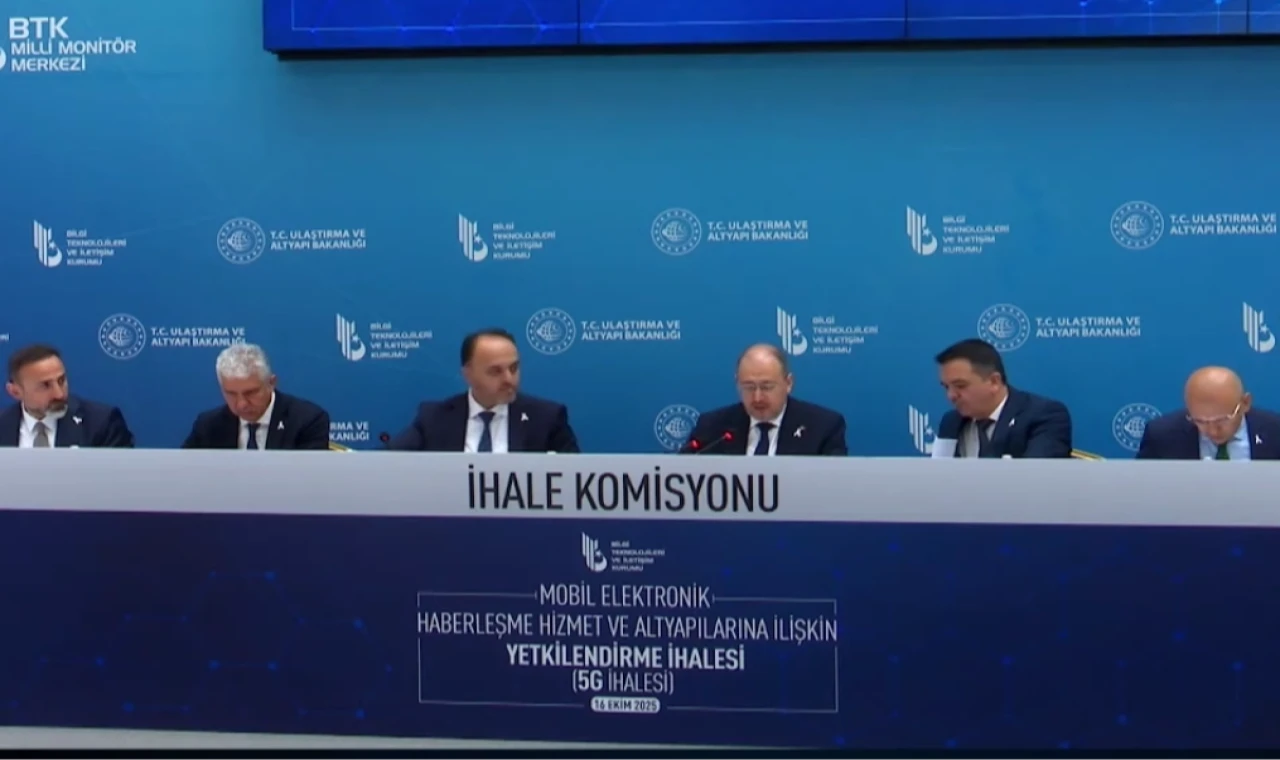 3 milyar dolarlık frekans satışı canlı yayınlandı