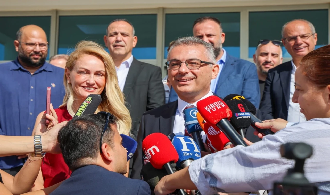 KKTC’nin 6. Cumhurbaşkanı mazbatasını aldı...