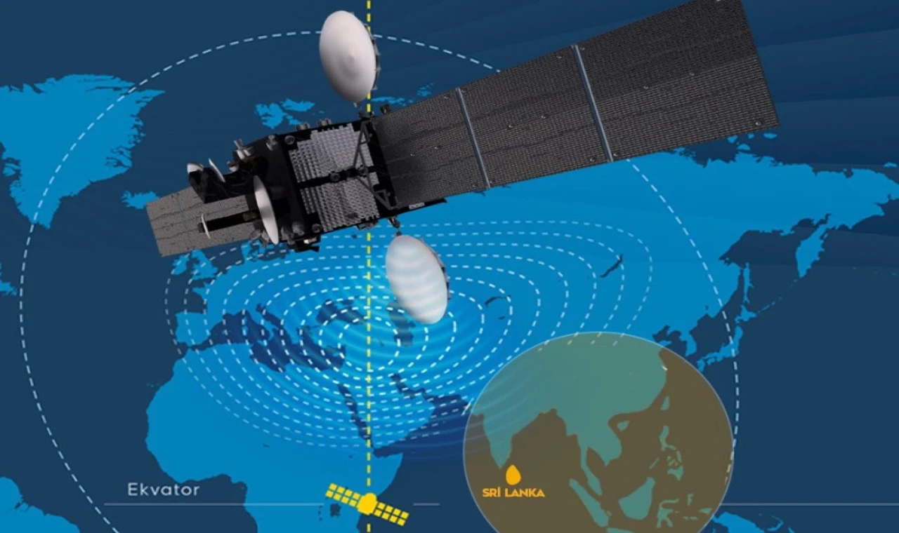 TÜRKSAT 6A’dan Sri Lanka’ya canlı yayın atağı