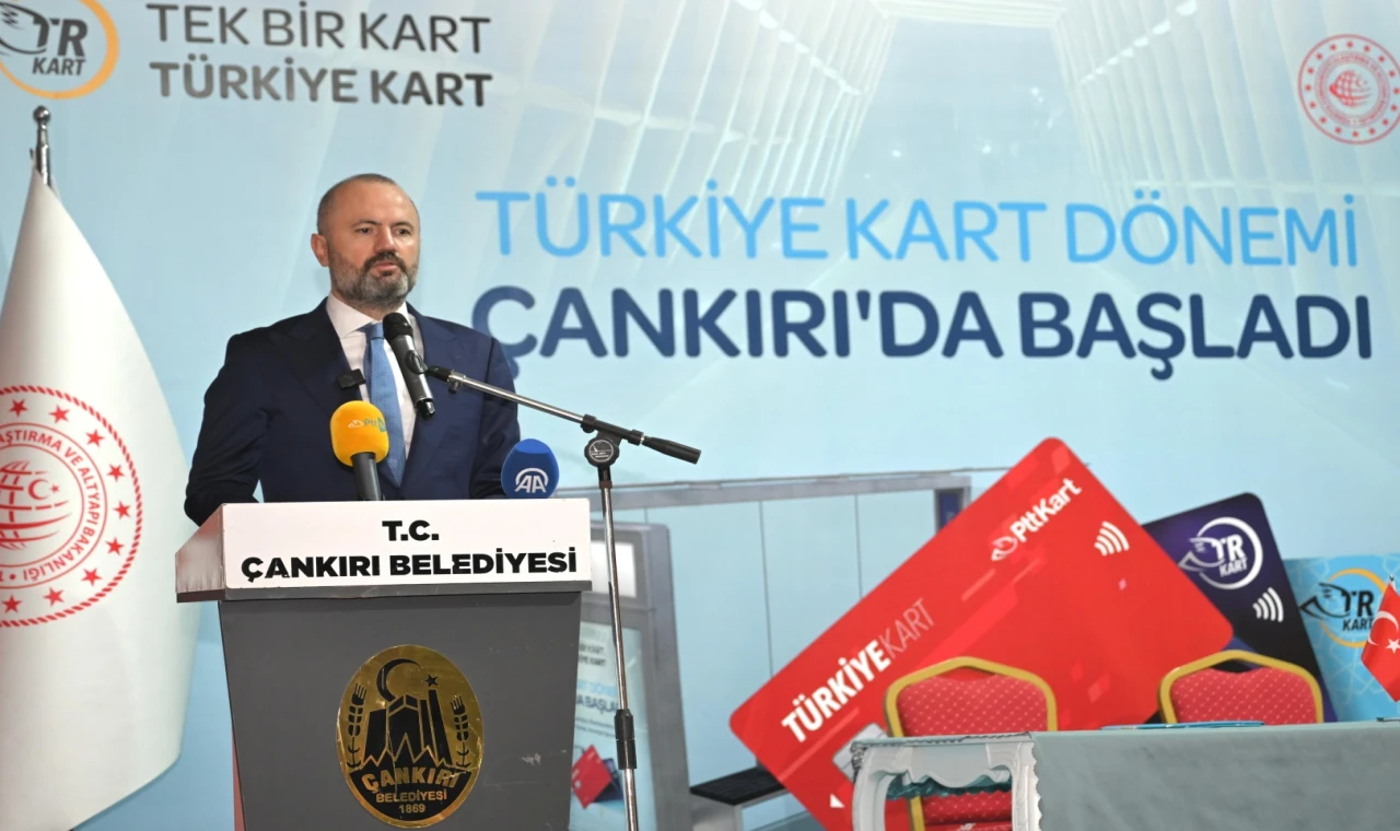 Türkiye Kart projesi Çankırı’da kullanımda... Ulaşımda tek kart dönemi başladı