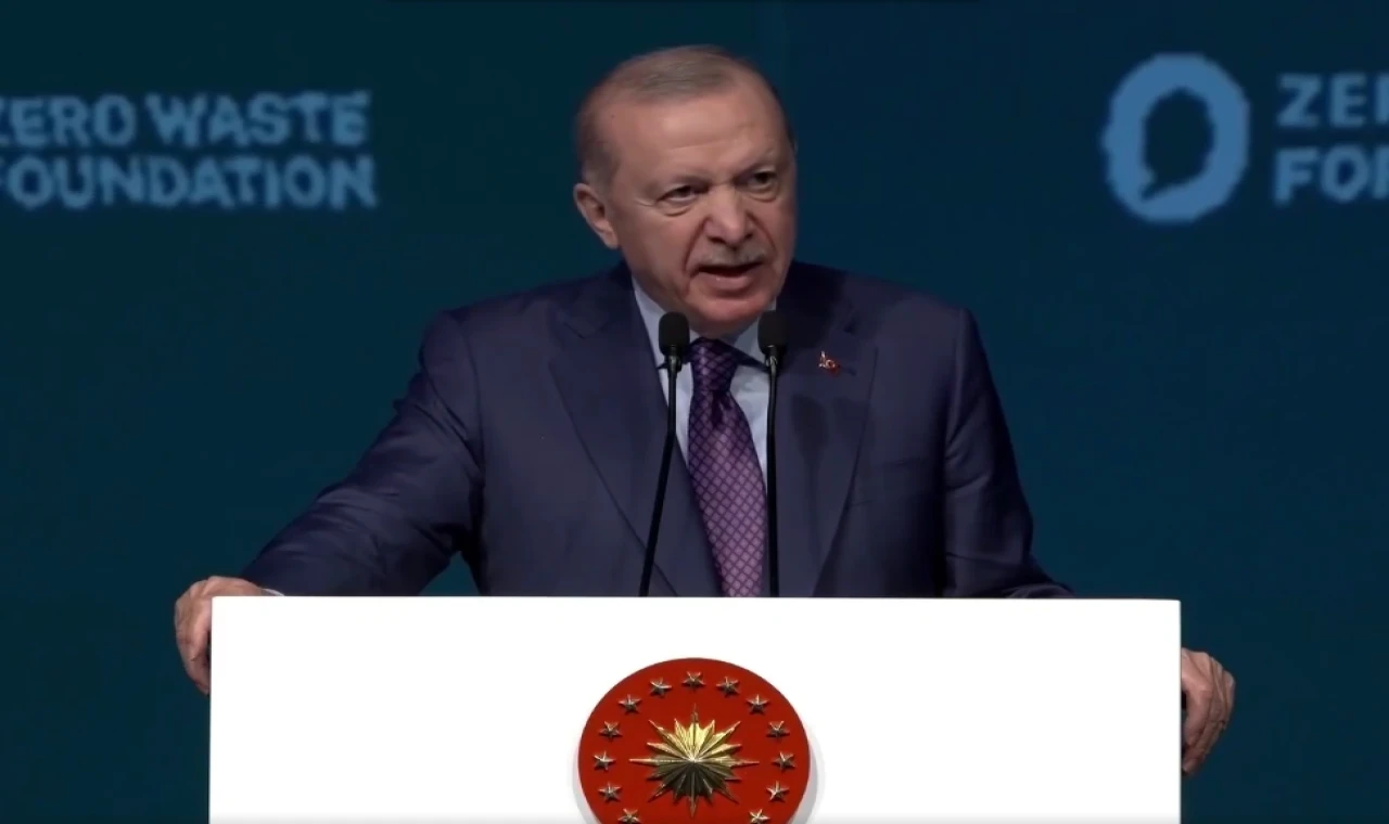 Erdoğan: Geri kazanımda 2053 hedefimiz yüzde 70