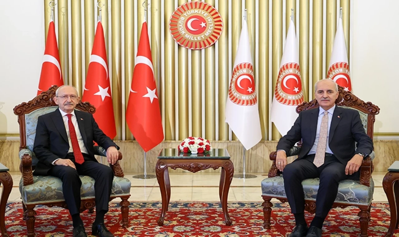 Kılıçdaroğlu, Kurtulmuş ile görüştü