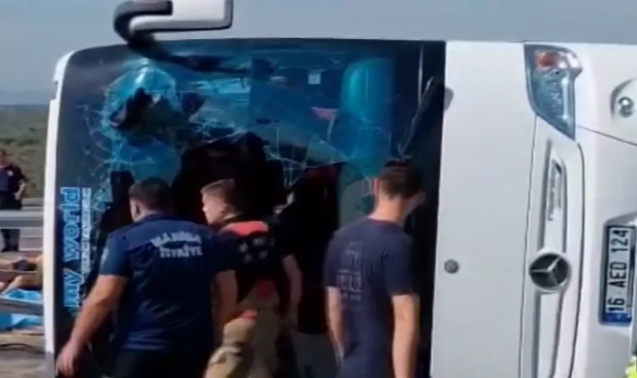 Manisa’da feci kaza! Bursa’dan hareket etmişlerdi...