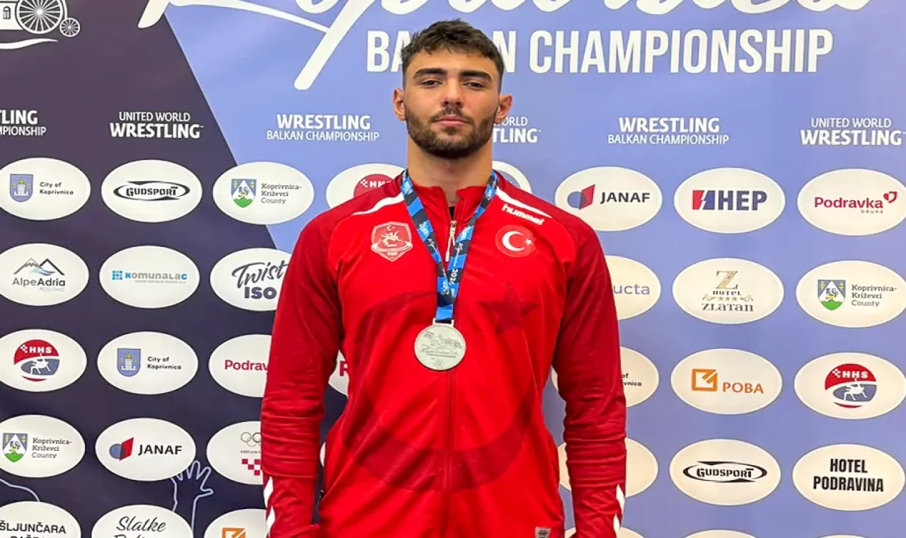 Muhammed Emin Yılmaz Balkan ikincisi oldu