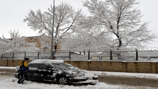 Kars ve Ardahan kar yağışıyla beyaza büründü