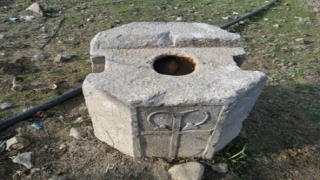 Roma dönemine ait taş sütunu 50 bin liraya satmak isteyen kişi yakalandı 