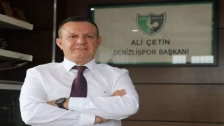 Denizlispor Başkanı Ali Çetin, kulübün 54. kuruluş yıl dönümünü kutladı 