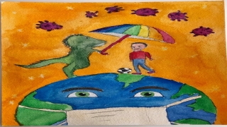 Mert Kerem’in çizimi "Fair Play Resim Yarışması"nda halk oylamasında birinci seçildi