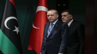 Cumhurbaşkanı Erdoğan, Libya Başbakanı Serrac ile ortak basın toplantısında konuştu: