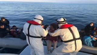 İzmir açıklarında 37 sığınmacı kurtarıldı