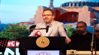 Bakan Kasapoğlu, "Gençlik ecdadın izinde: Ayasofya" etkinliğine katıldı