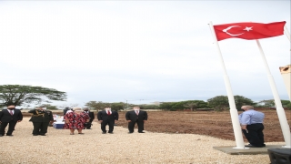 Dışişleri Bakanı Çavuşoğlu Dakar Büyükelçiliğinin yeni binasının temelini attı 