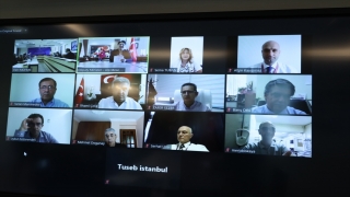 Türkiye ve İran Bilim Kurulu üyeleri video konferans aracılığıyla toplantı yaptı