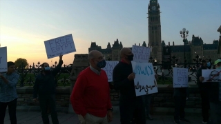 Kanada’da Mısır’daki Sisi karşıtı eylemlere destek gösterileri yapıldı