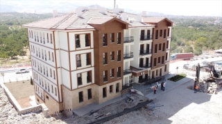 Malatya’da depremzedeler için yapılan konutların ilk etabında sona yaklaşıldı