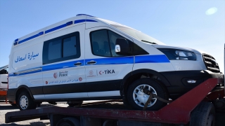 TİKA’dan Tunus’un Kovid19’la mücadelesine ambulans desteği