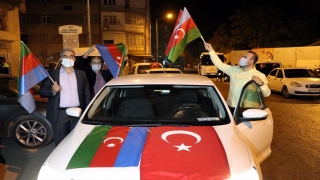 Elazığ’da Azerbaycan’a destek konvoyu