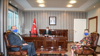 Vali Yazıcı’yı ziyaret eden Almanya’nın Antalya Başkonsolosu Wolfgang Wessel: