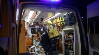 Beşiktaş’ta evde çıkan yangında yaşlı kadın yaralandı