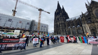 Almanya’da Ermenistan’ın Azerbaycan topraklarına saldırılarına protesto