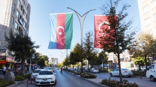 Kırşehir’den Azerbaycan’a bayraklı destek