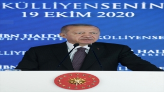 Cumhurbaşkanı Erdoğan, İbn Haldun Üniversitesi Külliyesi Açılış Töreni’nde konuştu
