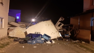 Kastamonu’da evin duvarına çarpan kamyonun şoförü öldü