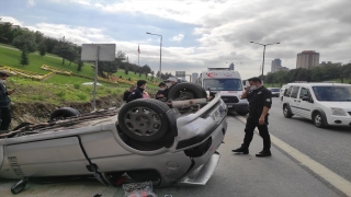 Ataşehir’de trafik kazası: 3 yaralı