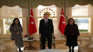 Cumhurbaşkanı Erdoğan, Azerbaycanlı aydınları kabul etti