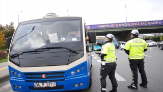 İstanbul’da toplu taşıma araçlarında koronavirüs denetimi