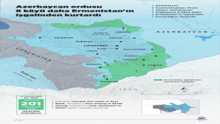 Azerbaycan ordusu 8 köyü daha Ermenistan’ın işgalinden kurtardı