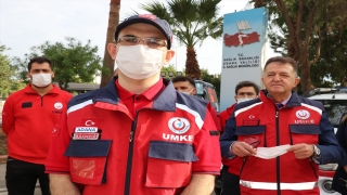 İzmir’deki depremde görev alan Adana UMKE ekibine teşekkür belgesi