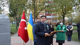 Kiev’de 11 Kasım Milli Ağaçlandırma Günü’nde fidan dikildi