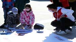 Erzurum’da kış sporları vatandaşlara tanıtıldı