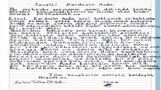 Karabüklü ilkokul öğrencilerinden minik Ayda’ya ”duygu” yüklü mektuplar