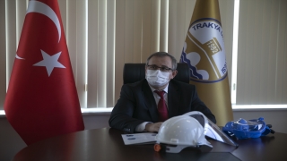 Trakya Üniversitesinde Kovid19 salgınıyla mücadelede 880 ton dezenfektan üretildi