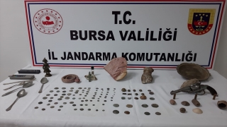 Bursa’da tarihi eser satmaya çalışan şüpheli suçüstü yakalandı