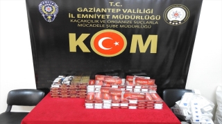 Gaziantep merkezli 3 ilde kaçak sigara operasyonu: 10 gözaltı