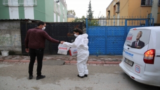Adana’da Kovid19 hastalarına kahvaltı ve yemek desteği veriliyor