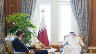 Katar Emiri ile Kushner, Orta Doğu’daki gelişmeleri görüştü