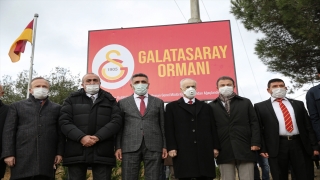 Galatasaray Hatıra Ormanı’nda ilk fidanlar toprakla buluştu
