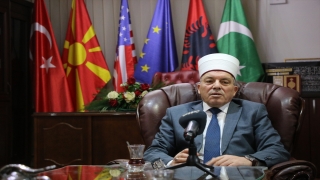 Kuzey Makedonya İslam Birliği Başkanı Fetahu AA’nın ”Yılın Fotoğrafları” oylamasına katıldı