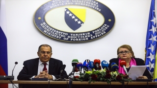 Rusya Dışişleri Bakanı Lavrov, Bosna Hersek’te mevkidaşı Turkovic ile görüştü