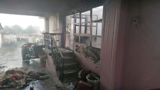 Manisa’da bir evde çıkan yangında 81 yaşındaki yatağa bağımlı kadın öldü